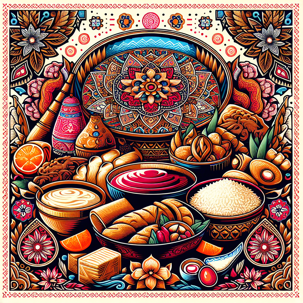 Kreasi Poster Menarik untuk Memperkenalkan Makanan Tradisional Indonesia