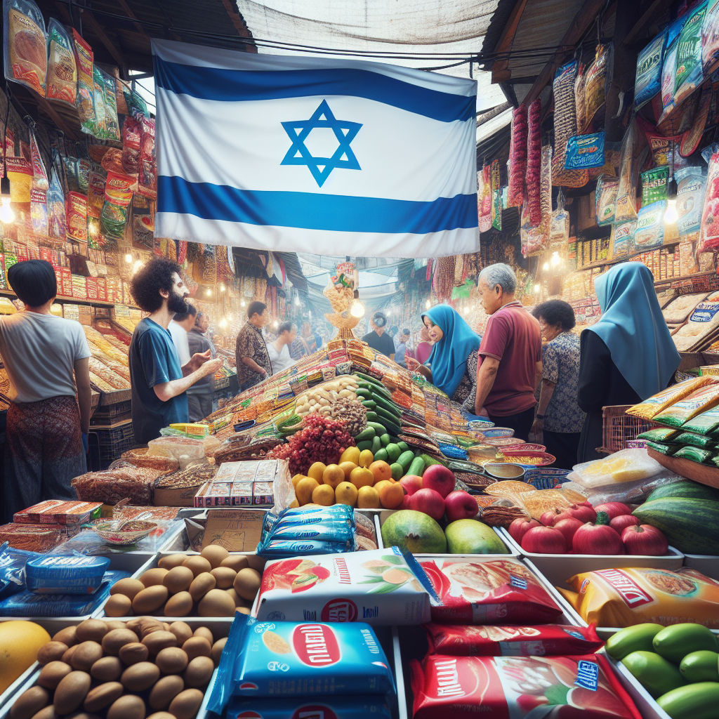 Produk Makanan Israel Semakin Populer di Indonesia Tantang Pengaruh Pasar