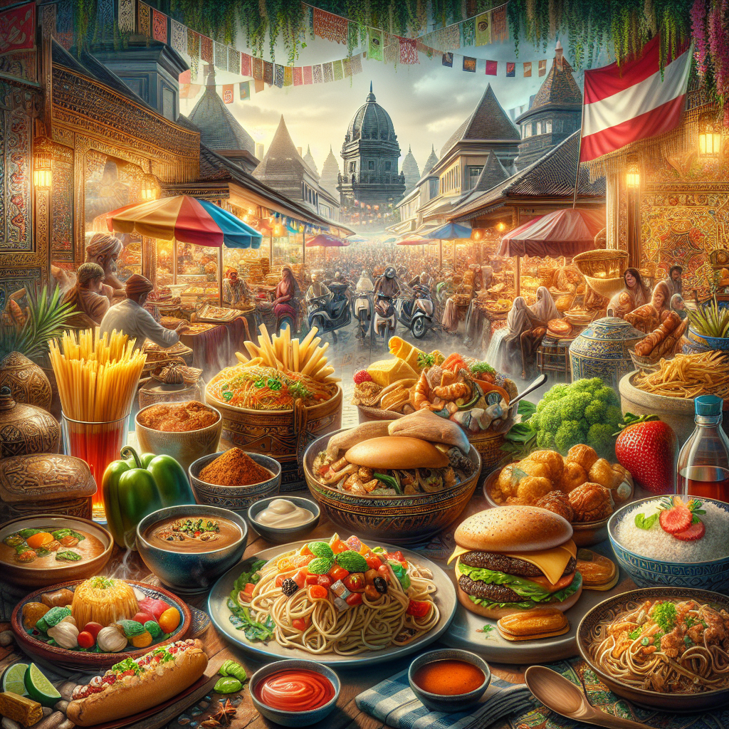 Menggali Kekayaan Rasa: Pesona Makanan Internasional di Indonesia