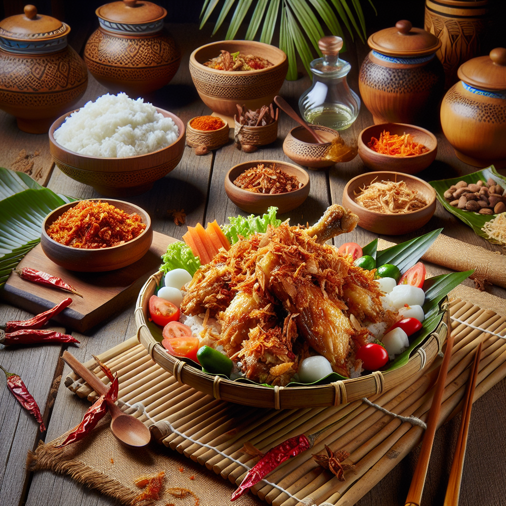 Resep Rahasia Ayam Serundeng yang Gurih dan Lezat