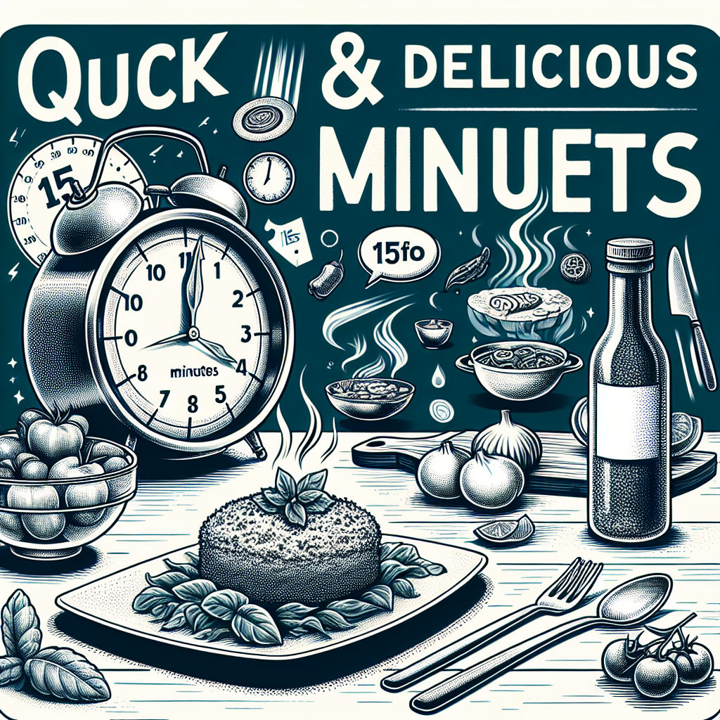 Resep Masakan 15 Menit: Solusi Cepat untuk Makan Siang