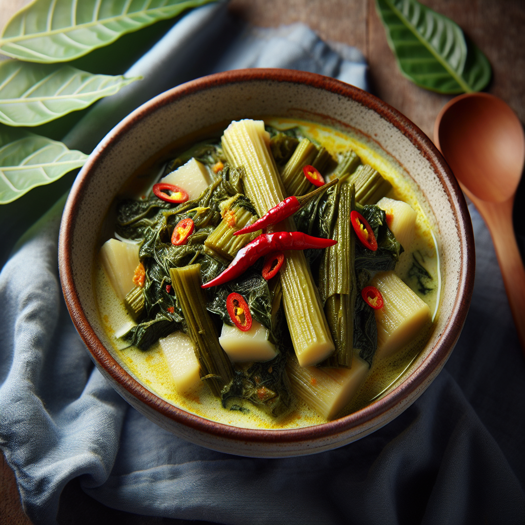 Kreasi Lezat Resep Gulai Daun Singkong yang Menggugah Selera
