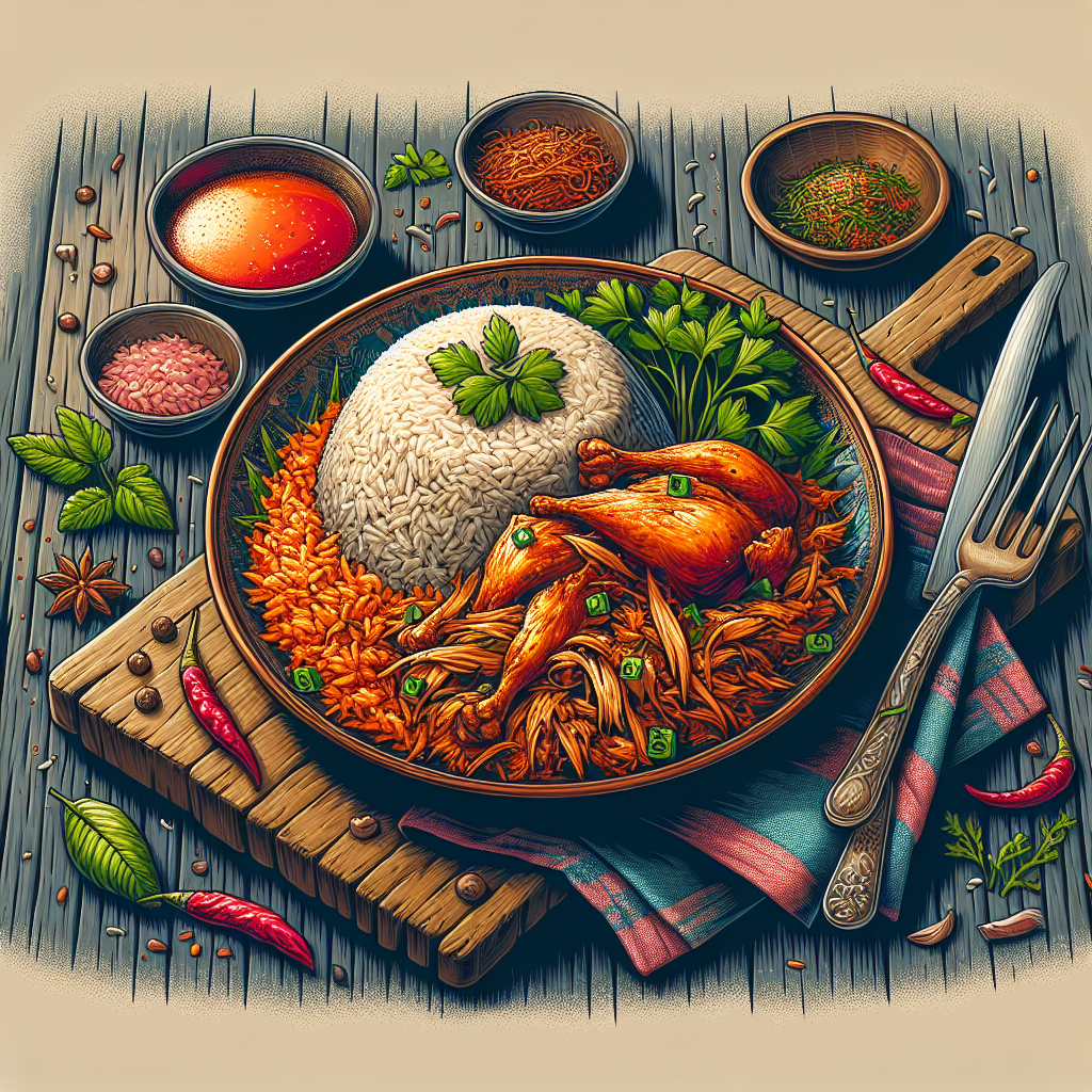 Resep Nasi Bakar Ayam Suwir Pedas Menggugah Selera